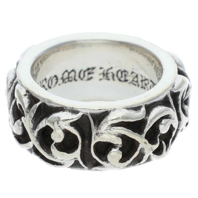 Chrome Hearts ETRNITY VINE BAND Silver Ring Size US 3.5
