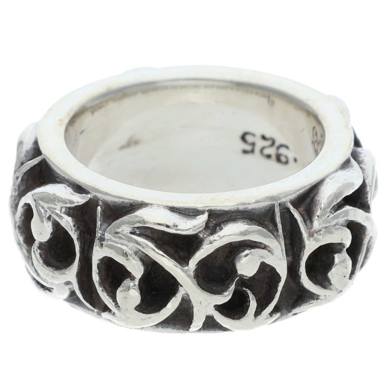 Chrome Hearts ETRNITY VINE BAND Silver Ring Size US 3.5