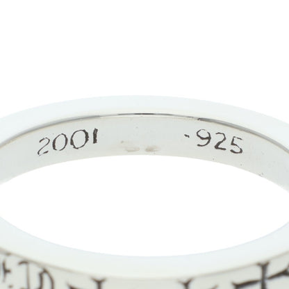 Chrome Hearts 3mm Spacer FUCKYOU Silver Ring Size ONE SIZE