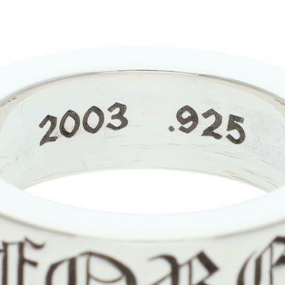 Chrome Hearts 6mm Spacer Forever Silver Ring Size ONE SIZE