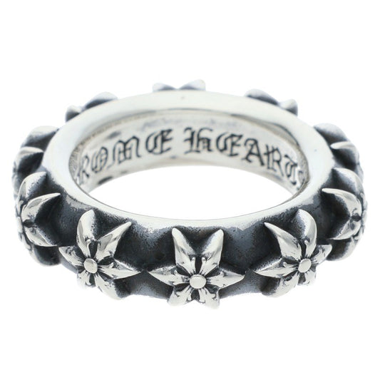 Chrome Hearts STAR BAND Silver Ring Size ONE SIZE