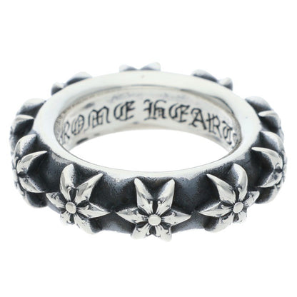 Chrome Hearts STAR BAND Silver Ring Size US 5