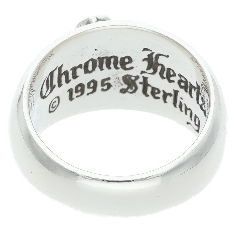 Chrome Hearts HEART IN BAND Silver Ring Size US 9