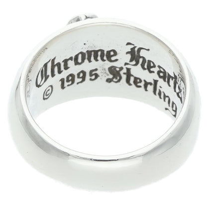 Chrome Hearts HEART IN BAND Silver Ring Size US 9
