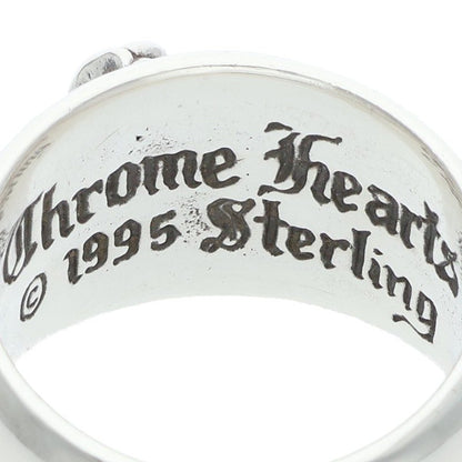 Chrome Hearts HEART IN BAND Silver Ring Size US 9