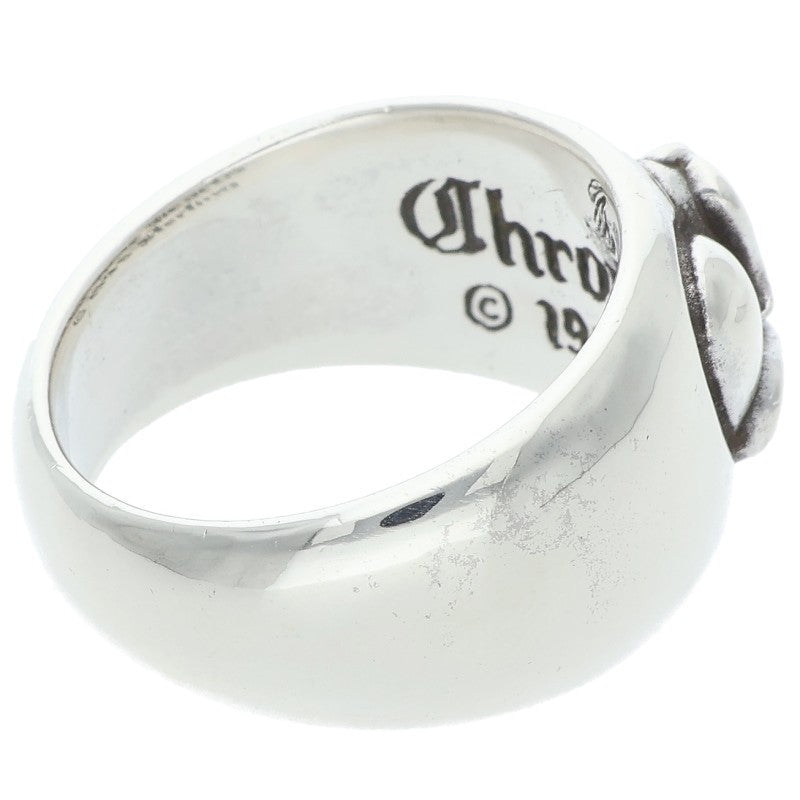 Chrome Hearts HEART IN BAND Silver Ring Size US 9