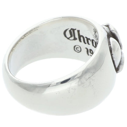 Chrome Hearts HEART IN BAND Silver Ring Size US 9