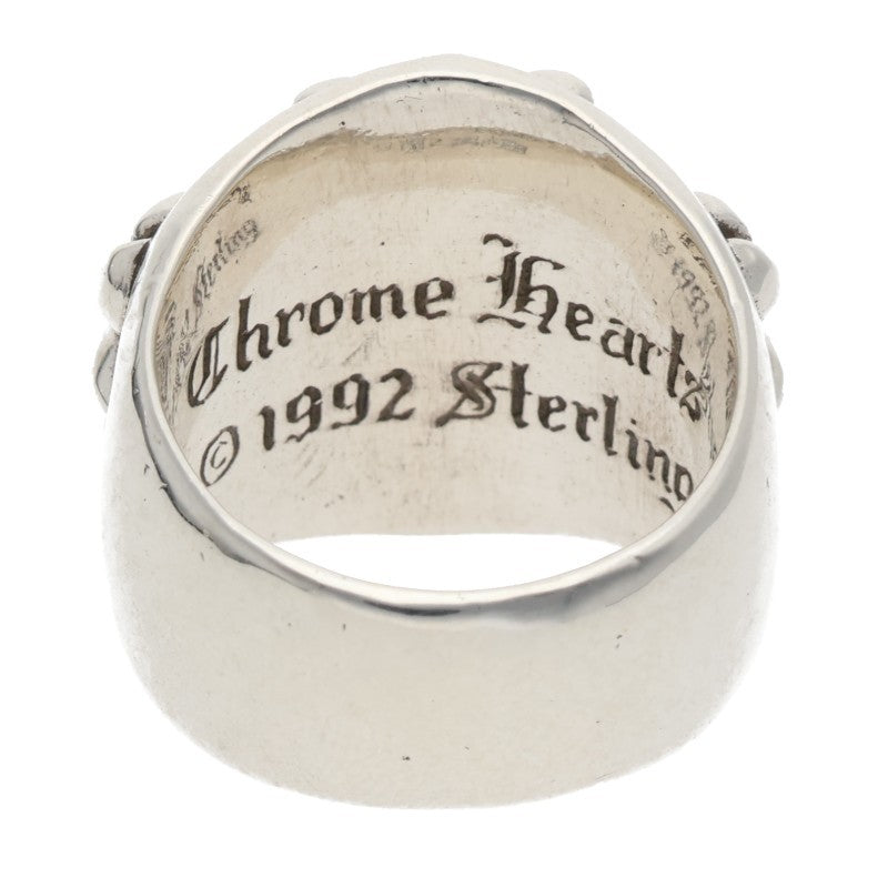 Chrome Hearts Keeper Sterling Silver Ring Size ONE SIZE
