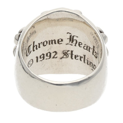 Chrome Hearts Keeper Sterling Silver Ring Size ONE SIZE