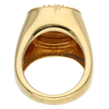 GUCCI Gucci Crest Signet Ring Size ONE SIZE