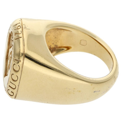 GUCCI Gucci Crest Signet Ring Size ONE SIZE