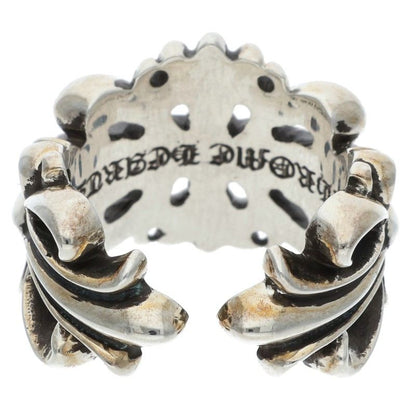 Chrome Hearts DBL FLRL CRS Sterling Silver Size ONE SIZE