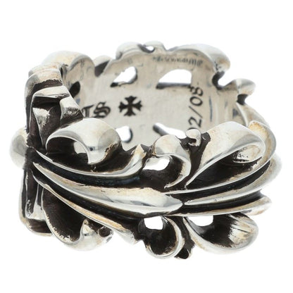 Chrome Hearts DBL FLRL CRS Sterling Silver Size ONE SIZE