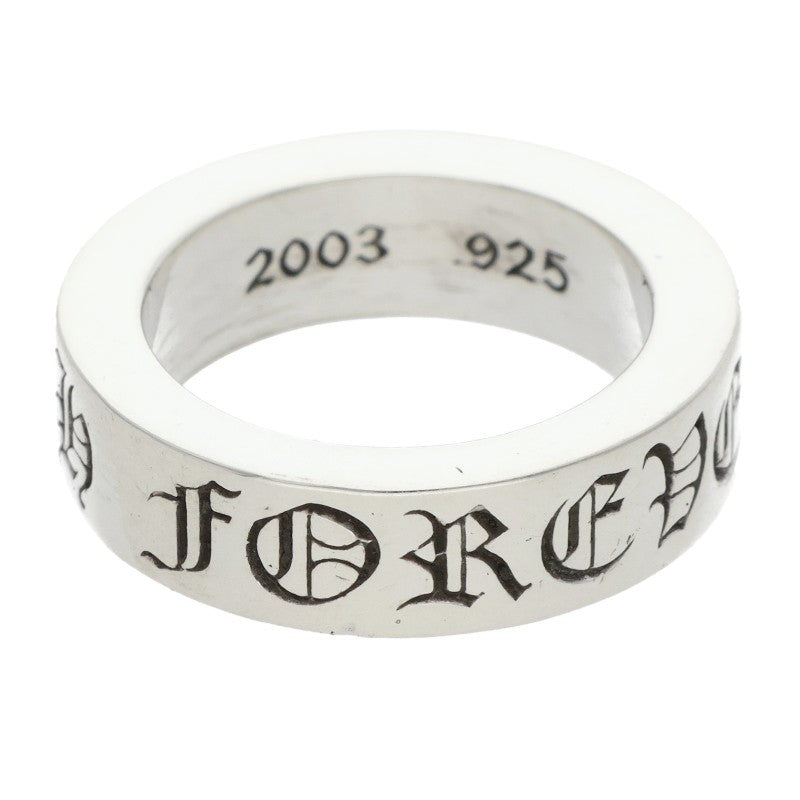 Chrome Hearts 6mm Spacer Forever Silver Ring Size ONE SIZE