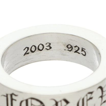 Chrome Hearts 6mm Spacer Forever Silver Ring Size ONE SIZE