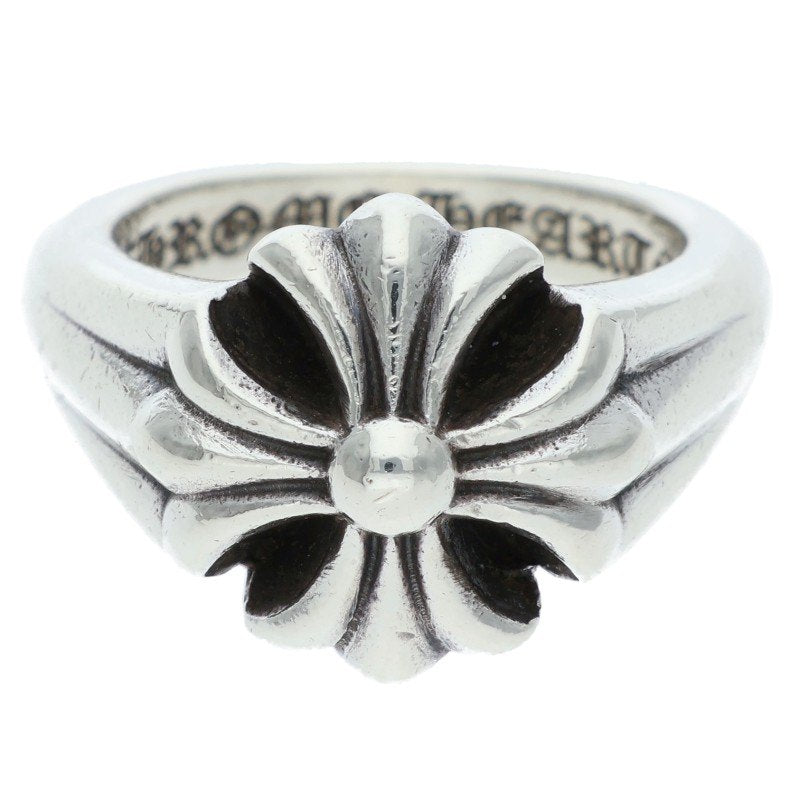Chrome Hearts Cutout CH Plus Small Silver Ring Size ONE SIZE