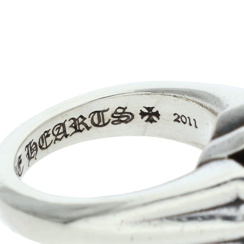 Chrome Hearts Cutout CH Plus Small Silver Ring Size ONE SIZE