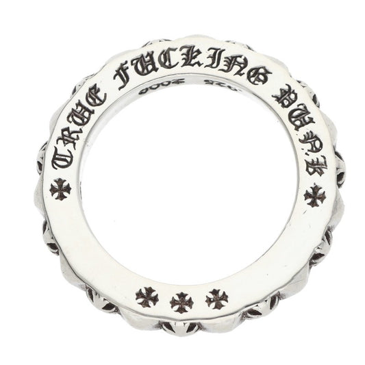 Chrome Hearts TFP PNK PLS Ring Silver Size US 4 (Silver 4.19g)