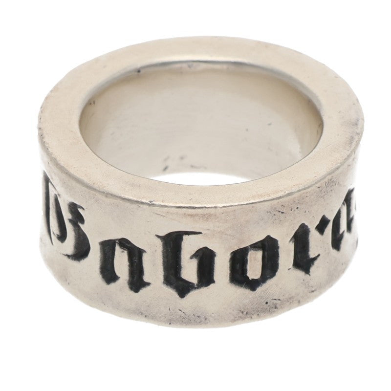 GABOR Holding R-2 Wide Cigar Band Silver Ring Size ONE SIZE