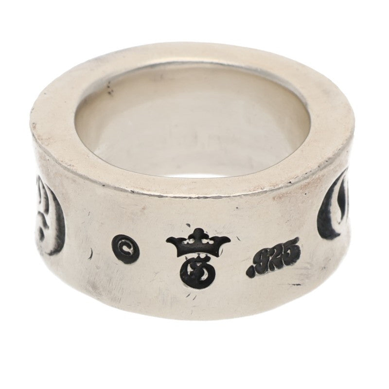 GABOR Holding R-2 Wide Cigar Band Silver Ring Size ONE SIZE