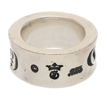 GABOR Holding R-2 Wide Cigar Band Silver Ring Size ONE SIZE