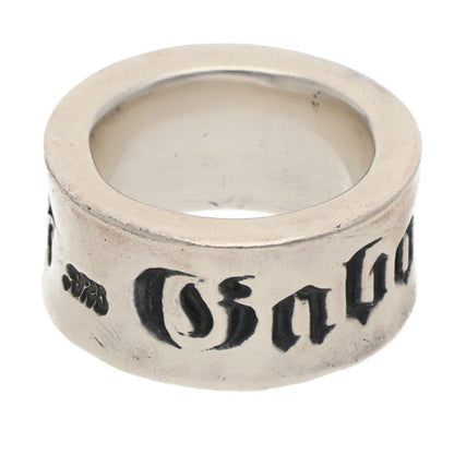 GABOR Holding R-2 Wide Cigar Band Silver Ring Size ONE SIZE