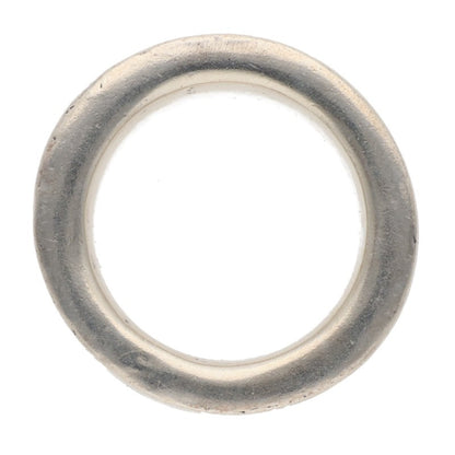 GABOR Holding R-2 Wide Cigar Band Silver Ring Size ONE SIZE