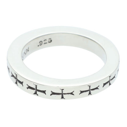Chrome Hearts 3mm Spacer FUCKYOU Silver Ring Size ONE SIZE