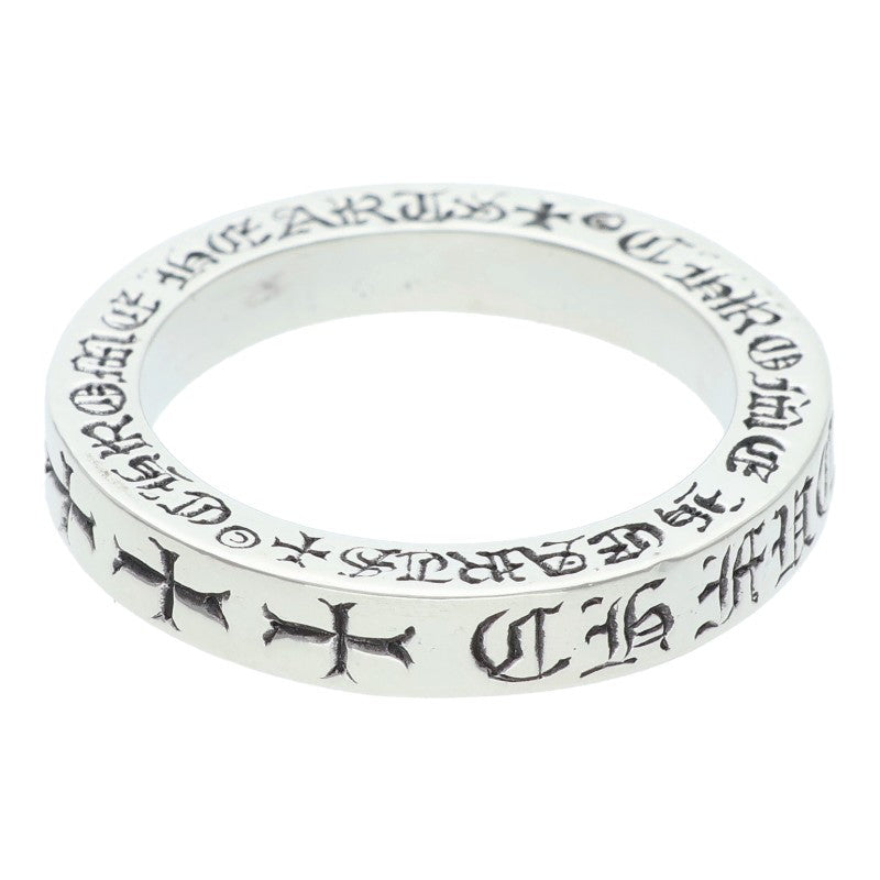 Chrome Hearts 3mm Spacer FUCKYOU Silver Ring Size ONE SIZE