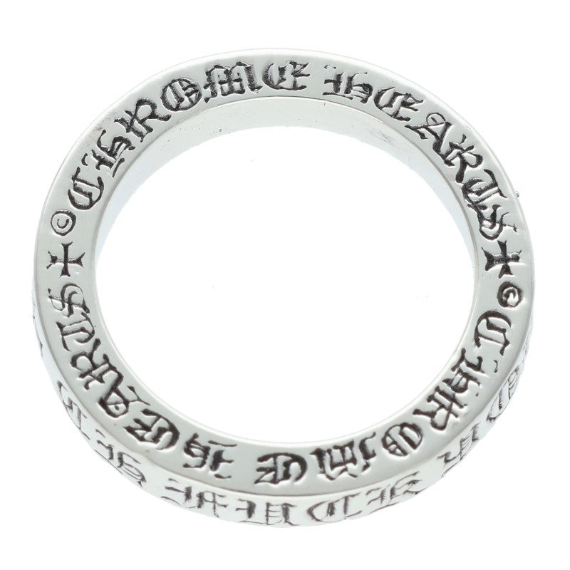 Chrome Hearts 3mm Spacer FUCKYOU Silver Ring Size ONE SIZE