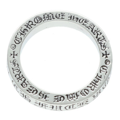 Chrome Hearts 3mm Spacer FUCKYOU Silver Ring Size ONE SIZE
