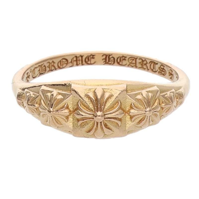 Chrome Hearts 22K Tiny Pyramid Gold Ring Size ONE SIZE