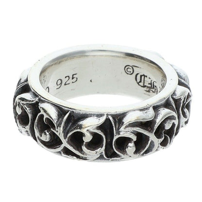 Chrome Hearts Eternity Vine Band Silver Ring Size US 6