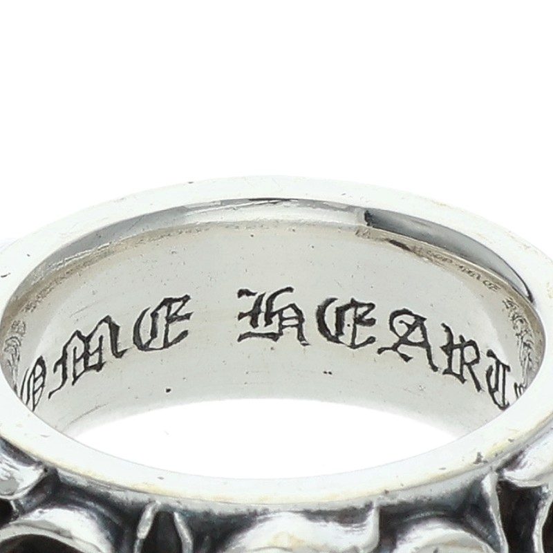 Chrome Hearts Eternity Vine Band Silver Ring Size US 6