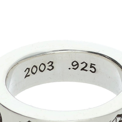 Chrome Hearts 6mm SPACER FOREVER Silver Ring Size ONE SIZE