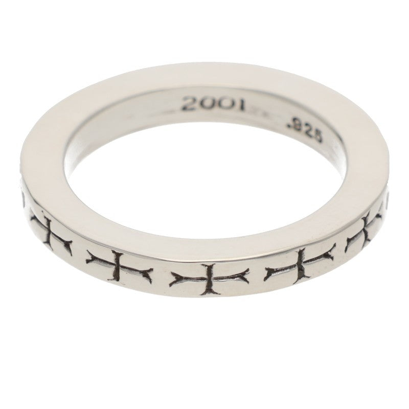 Chrome Hearts 3mm SPACER FUCKYOU Silver Ring Size ONE SIZE