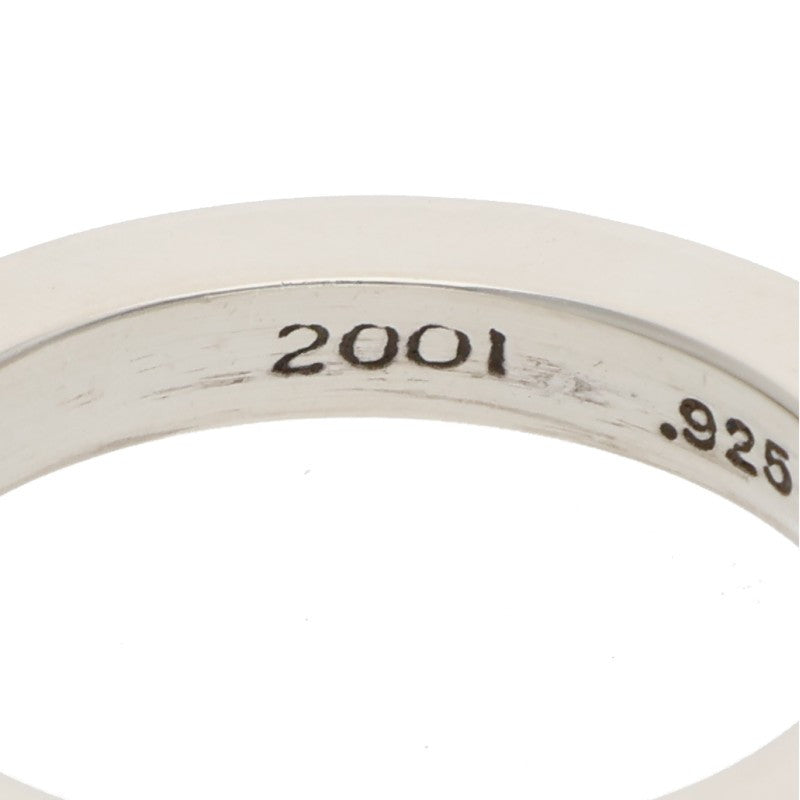 Chrome Hearts 3mm SPACER FUCKYOU Silver Ring Size ONE SIZE