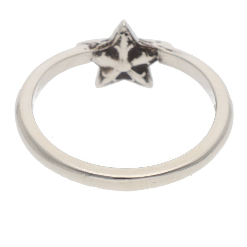 Chrome Hearts BUBBLGM STAR Silver Ring Size US 4