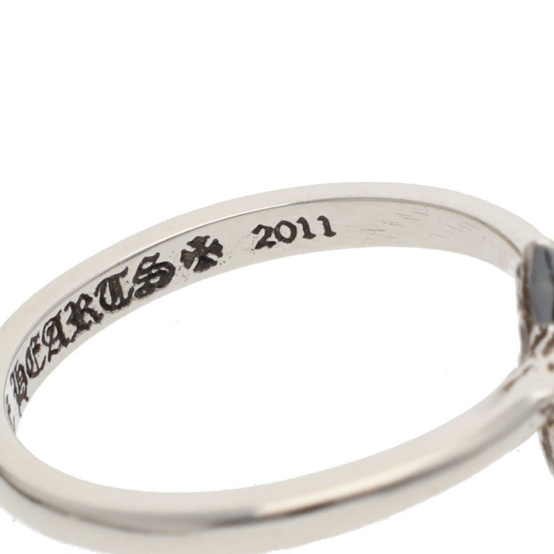 Chrome Hearts BUBBLGM STAR Silver Ring Size US 4