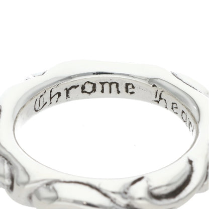 Chrome Hearts SCRL BAND Ring Silver (Silver 11.57g)