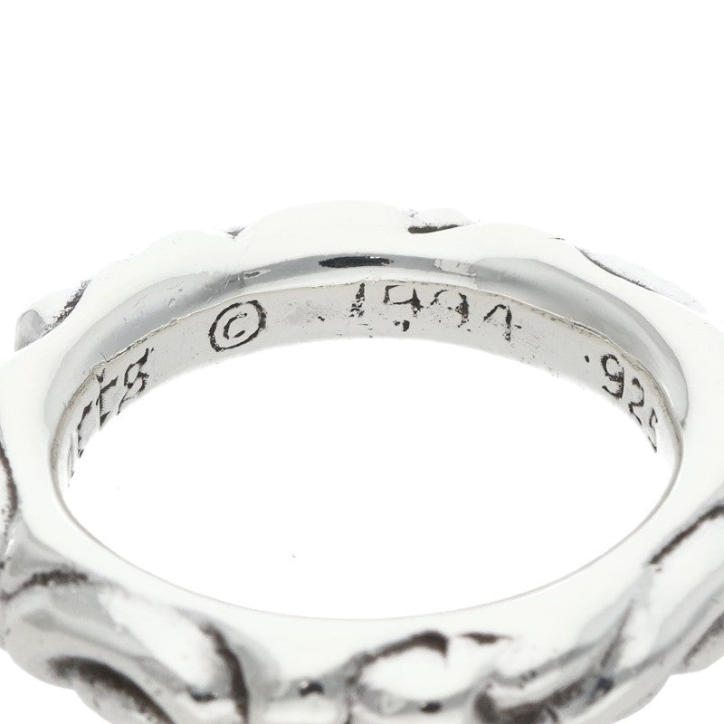 Chrome Hearts SCRL BAND Ring Silver (Silver 11.57g)