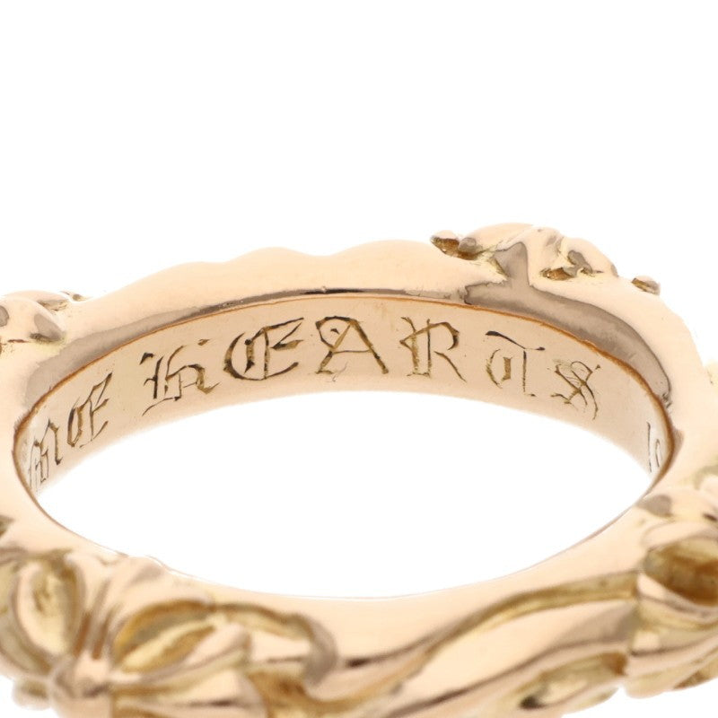 Chrome Hearts 22K SBT Band Gold Ring Size US 6.5