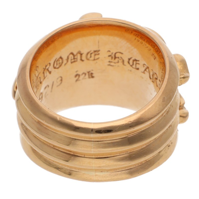 Chrome Hearts 22K Dagger Gold Ring Size ONE SIZE