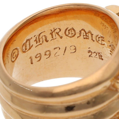 Chrome Hearts 22K Dagger Gold Ring Size ONE SIZE
