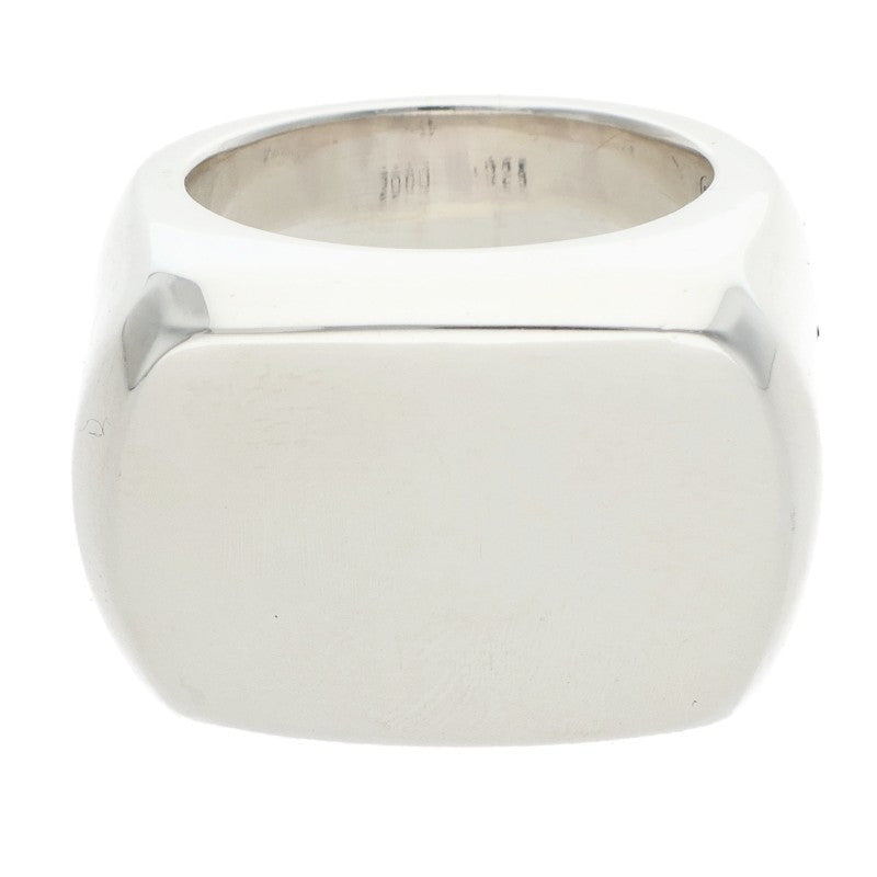 Chrome Hearts BIG PJ PLAIN Silver Ring Size US 7.5