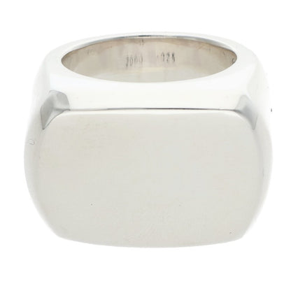Chrome Hearts BIG PJ PLAIN Silver Ring Size US 7.5