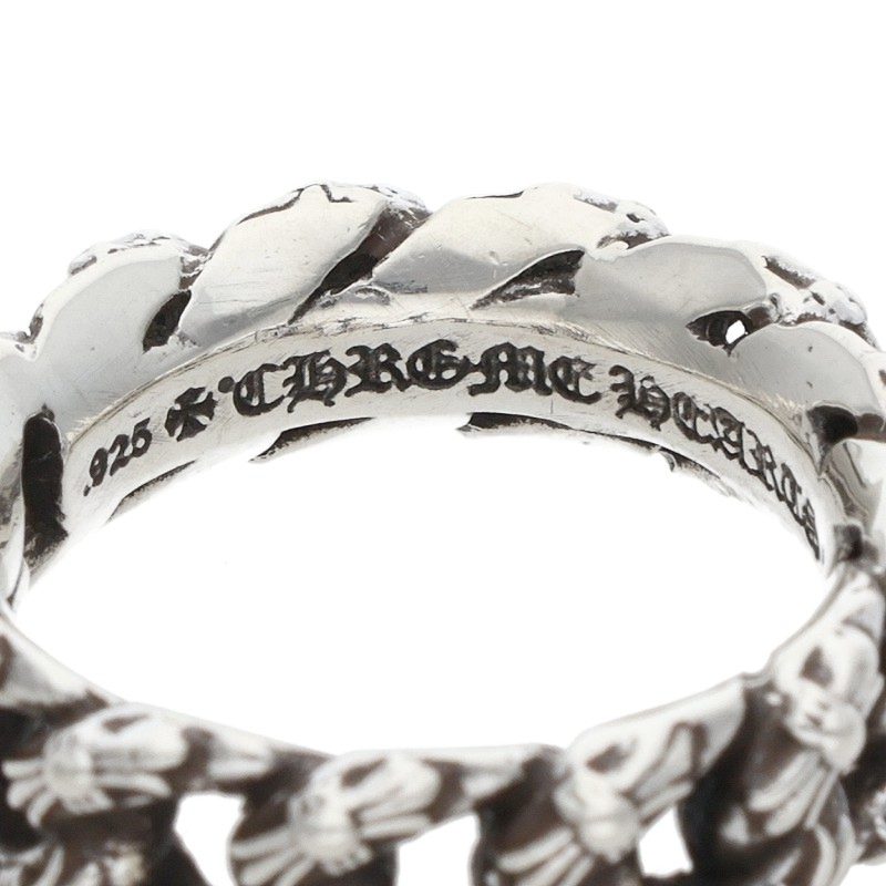 Chrome Hearts XTRA FANCY SML Silver Ring Size ONE SIZE