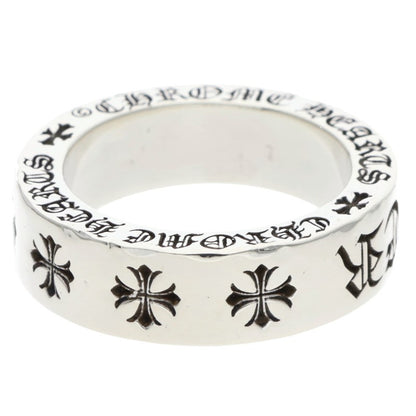 Chrome Hearts 6mm SPACER FOREVER Silver Ring Size US 6