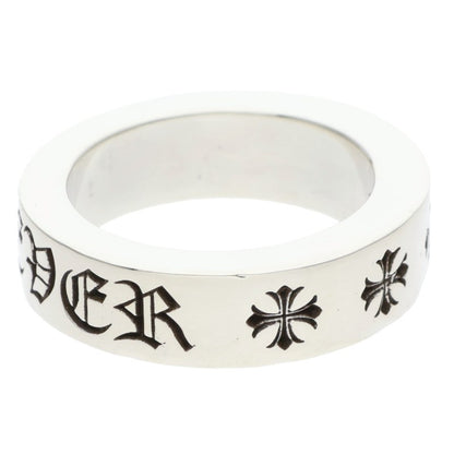 Chrome Hearts 6mm SPACER FOREVER Silver Ring Size US 6