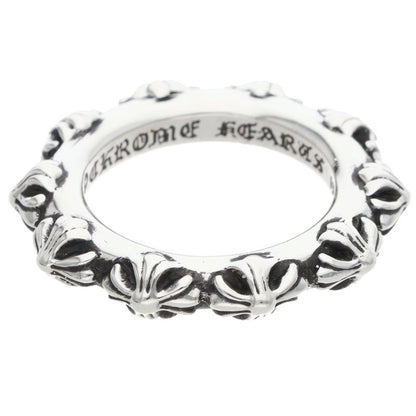 Chrome Hearts CROSS BAND Silver Ring Size ONE SIZE